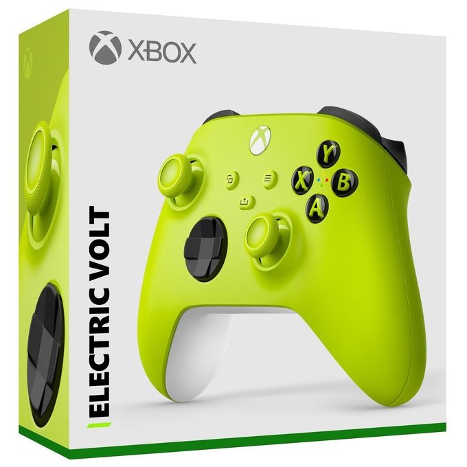 Microsoft Wireless Controller ''Electric Volt'' per Xbox 2021 Giallo