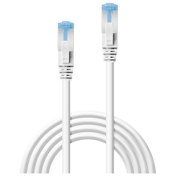 Lindy Cavo di Rete Bianco 1mt Cat6 S-FTP (S-STP)