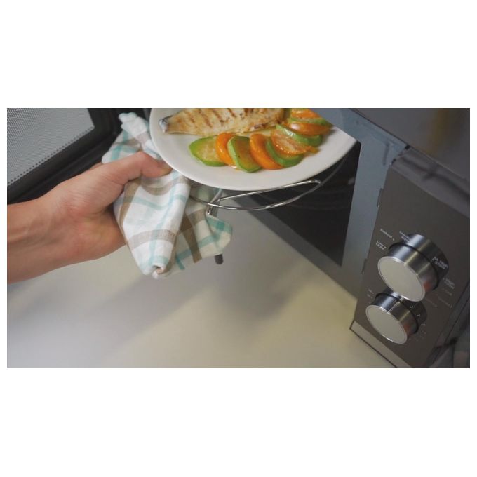 CANDY CMG20TNMB Forno a Microonde Combinato con Grill Potenza 700 watt Capacita' 20 litri colore Nero