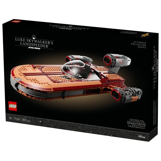 Lego Star Wars Landspeeder di Luke Skywalker 75341 set da costruzione 1890 pezzi 18+