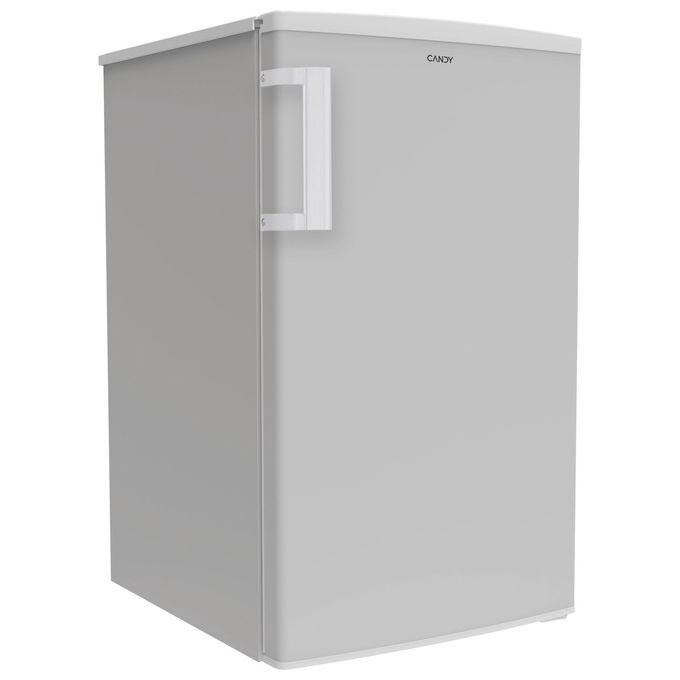 Candy COT1S45ESH - Frigorifero Mono Splitporta con congelatore 106 L, 84 cm, Classe E, 39 dB, Statico, Maniglia esterna in metallo, Argento
