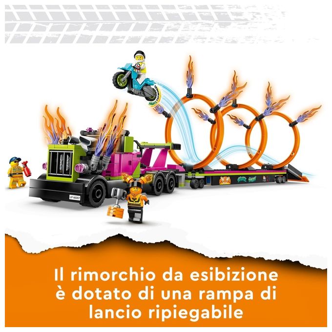 LEGO Stunt Truck: sfida dell'anello di fuoco