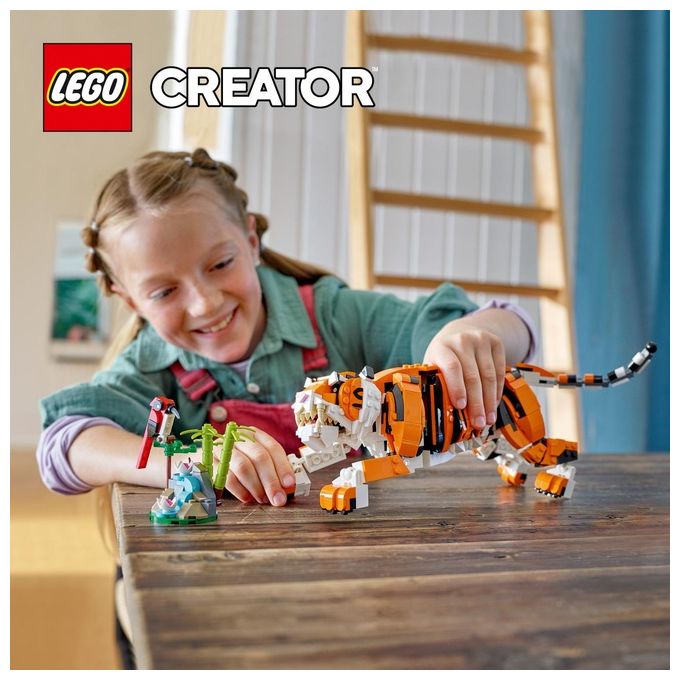 LEGO Creator 3 In 1 Tigre Maestosa