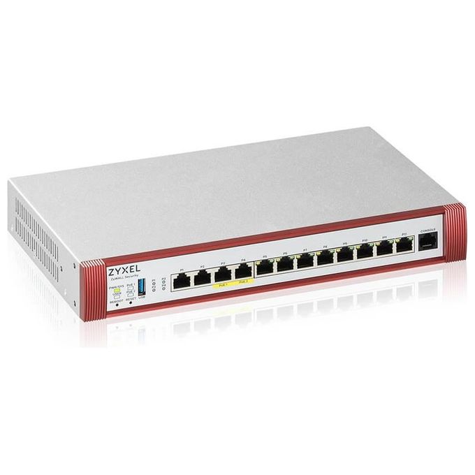 Zyxel ZyWALL USG FLEX 500H Firewall GigE 2.5 GigE Gestito da Cloud