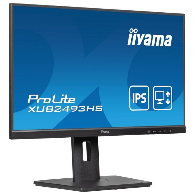 Iiyama ProLite XUB2493HS-B6 Monitor PC 23.8'' 1920x1080 Pixel Full HD LED Nero