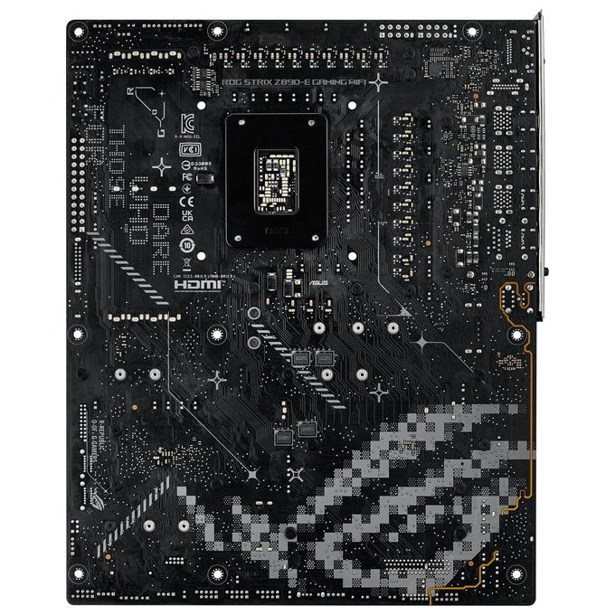 ASUS ROG Strix Z890-E Gaming WiFi Scheda Madre Intel ATX 18122 Fasi di Alimenrtazione Slot DDR5 PCIe 5.0 GPU di Nuova Generazione 7 slot M.2 WiFi 7 AI Overclocking AI Networking II