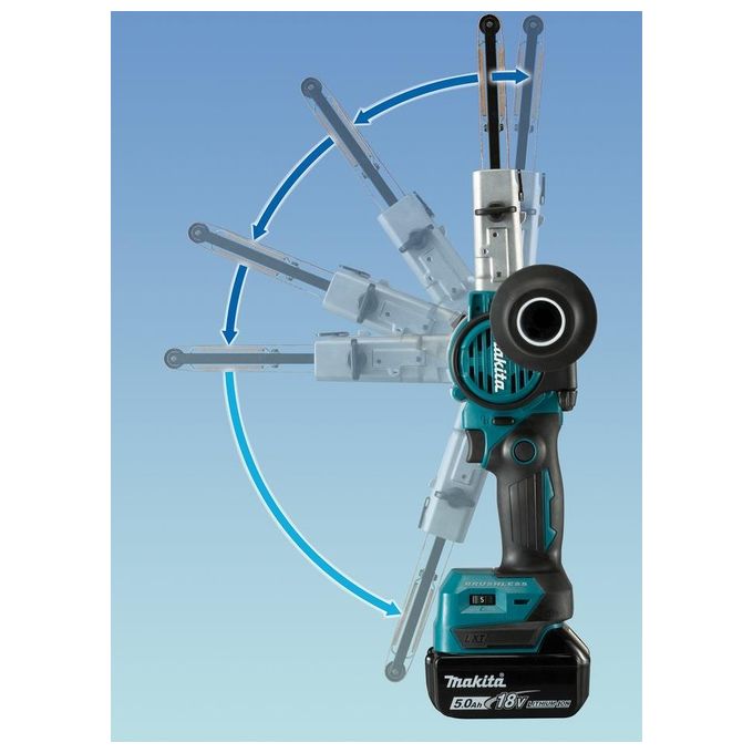 Makita Dbs180Rtj Levigatrice A Nastro 18V - Bl