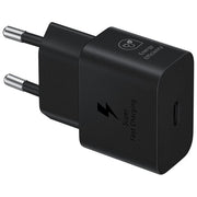 Samsung Caricabatterie Super Fast Charging 25W con Cavo da Usb Type-c a Usb Type-c Nero