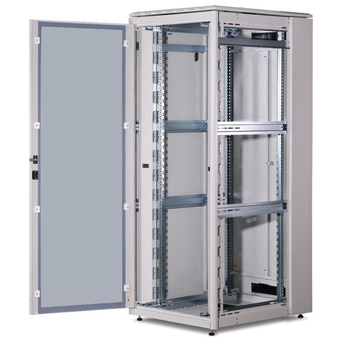 Digitus armadio 42 unita' linea professionale mm. (a)2020 x (ll)800  x (p) 1000 colore grigio chiaro ral7035