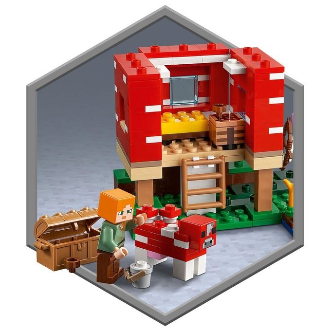LEGO Minecraft La Casa dei Funghi
