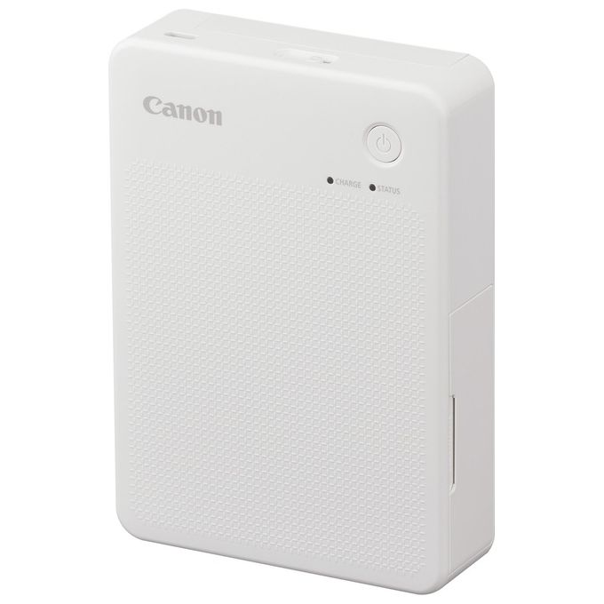 Canon Stampante portatile SELPHY QX20: per la stampa Wi-Fi direttamente dal tuo dispositivo smart. Stampa a sublimazione 2 formati di stampe con adesivo rimovibile e ricarica USB-C - Bianco