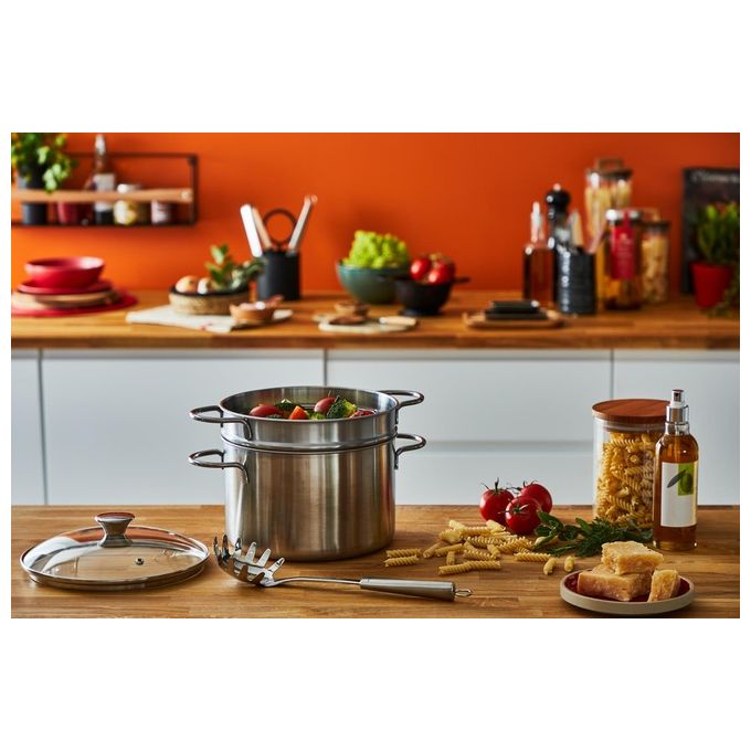 Lagostina 010166020922 Pastaevapore 22cm Speciali Acciaio