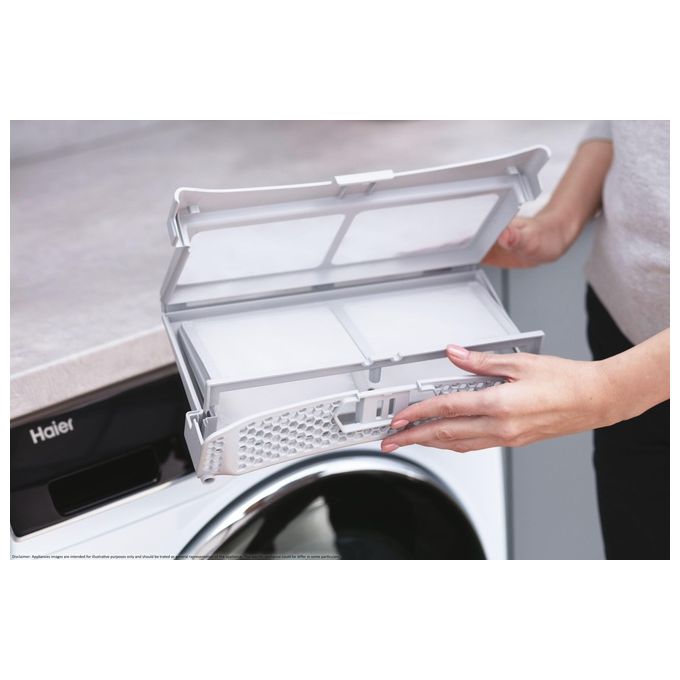 Haier I-Pro Series 3 HD90-A2939 Asciugatrice Libera Installazione Caricamento Frontale 9Kg Classe Energetica A Bianco