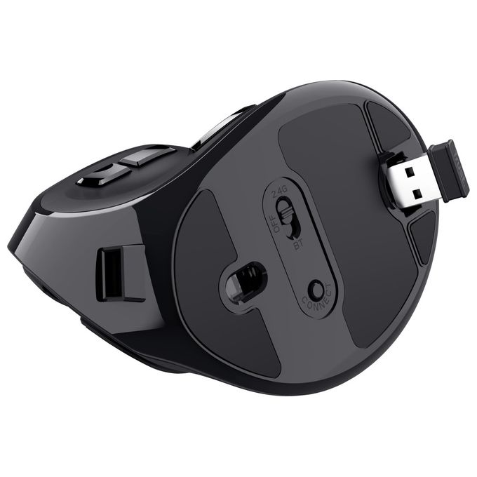 Trust Voxx Mouse Wireless A Rf + Bluetooth Ottico 2400 Dpi Mano Destra