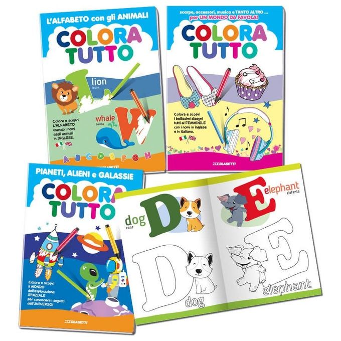 Blasetti Confezione 6 Colora Tutto Linea 5