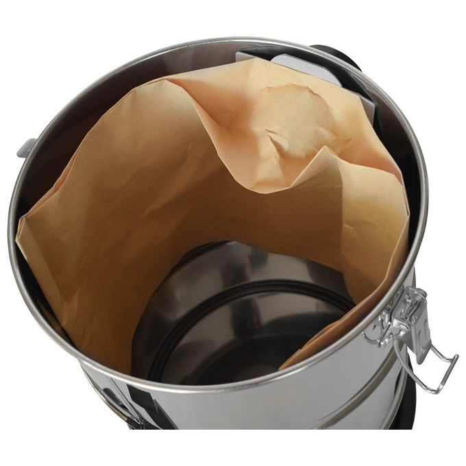 Lavor WTP 30 XE Bidone aspira Solidi-liqui Fusto inox 30 litri 1400 watt
