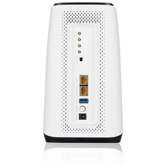 Zyxel FWA510 Router Wireless Multi-Gigabit Ethernet Banda Tripla 2.4 GHz-5 GHz-5 GHz 5G Nero-Bianco