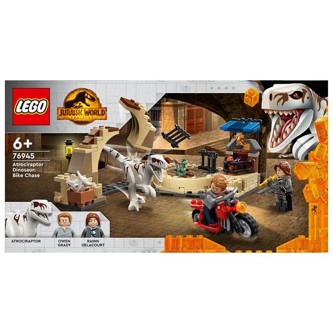 LEGO Jurassic World Atrociraptor: Inseguimento sulla Moto