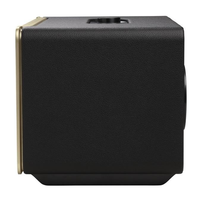 JBL Authentics 500 Smart Home Wifi Speaker Altoparlante Bluetooth dal Design Retro' Anni '70 con Griglia Quadrex Dolby Atmos Assistente Vocale AirPlay One App Nero
