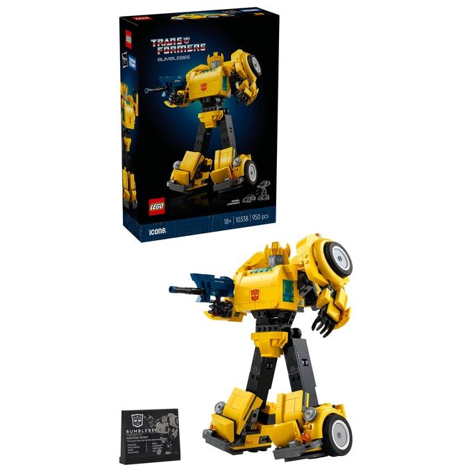 Lego Icons Transformers Bumblebee