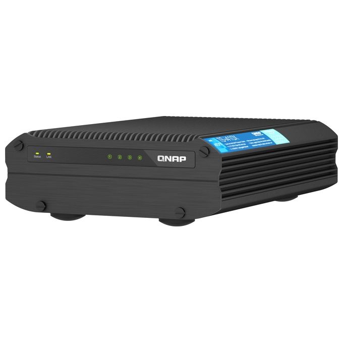 Qnap TS-I410X NAS Tower Collegamento Ethernet LAN Nero x6425E