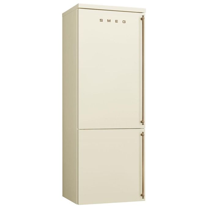 Smeg FA8005LPO5 Estetica Coloniale Frigorifero Combinato Capacita' 481 Litri Classe energetica E (A++) 195,5 cm Total No Frost Cerniera a Sinistra Panna
