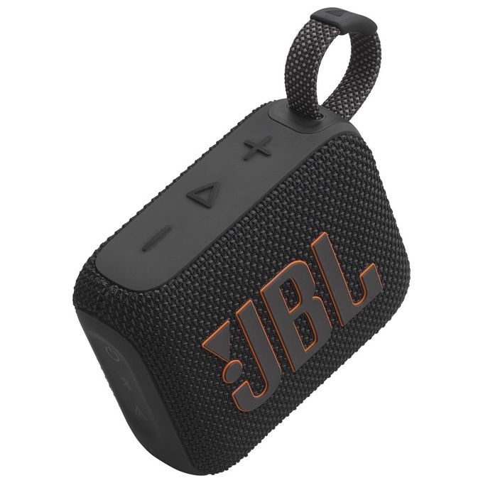 JBL GO 4 Speaker Bluetooth Portatile Altoparlante Wireless con Design Compatto Waterproof e Resistenza alla Polvere IP67 fino a 7 h di Autonomia USB Compatibile con App Portable Nero