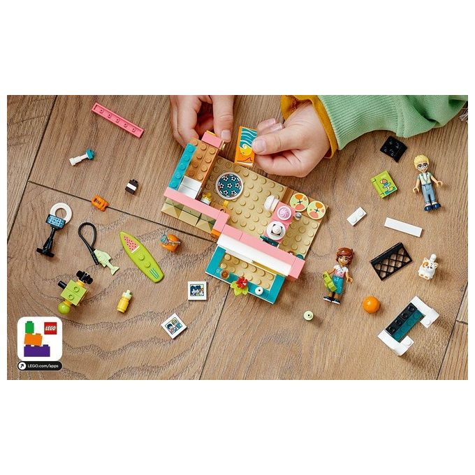LEGO Friends 41754 La Cameretta di Leo, Set Camera da Letto a Tema Cucina e Video Making, Giochi per Bambini 6+ da Collezione