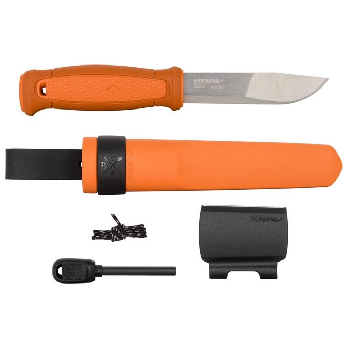 Morakniv Kansbol con Survival-Kit Arancione