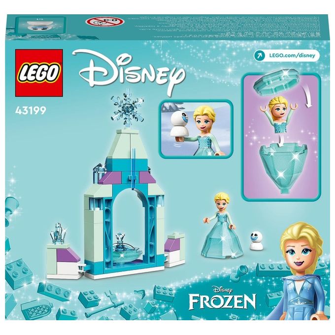 LEGO Disney il Cortile Del Castello di Elsa