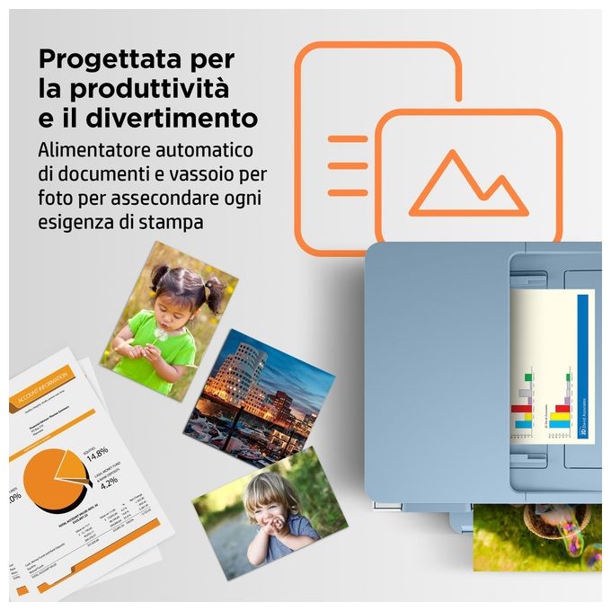 HP ENVY 7921e Stampante Getto Termico d'Inchiostro A4 4800x1200 DPI 15ppm Wi-Fi