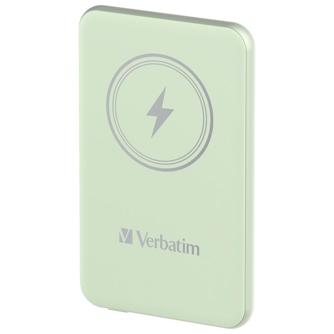 Verbatim Charge 'n' Go Polimeri di Litio (lipo) 5000 Mah Carica Wireless Verde
