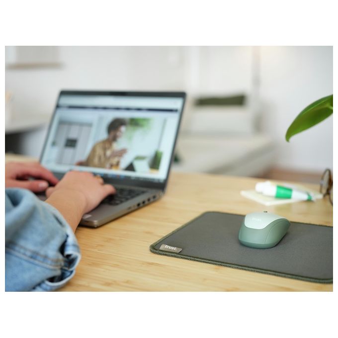Trust Tappetino Mouse Eco Boye Verde