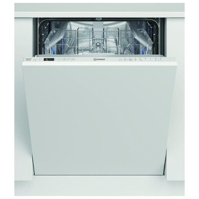 Indesit I3I D741O Lavastoviglie da Incasso 14 Coperti Classe C Incassata a Scomparsa Totale 60 cm