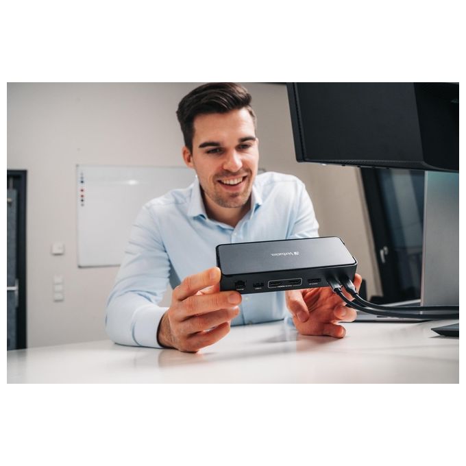 Verbatim CDS-15 Cablato USB 3.2 Gen 1 Type-C Nero-Grigio