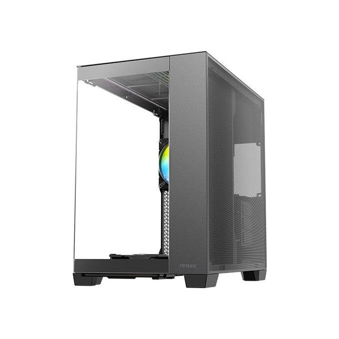 Antec C8 Argb 2 Ventole Tqr da 160 Mm e 1 Tq 140 Mm Argb Pwm Incluse Layout a Doppia Camera Tipo C Supporto Radiatore da 360 Mm Pannelli Frontali e Laterali Tg Senza Cuciture Compatibile Rtx 40