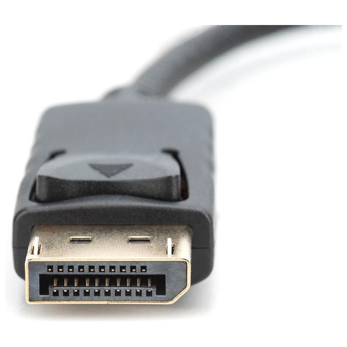 Digitus Adattatore DisplayPort a HDMI Nero