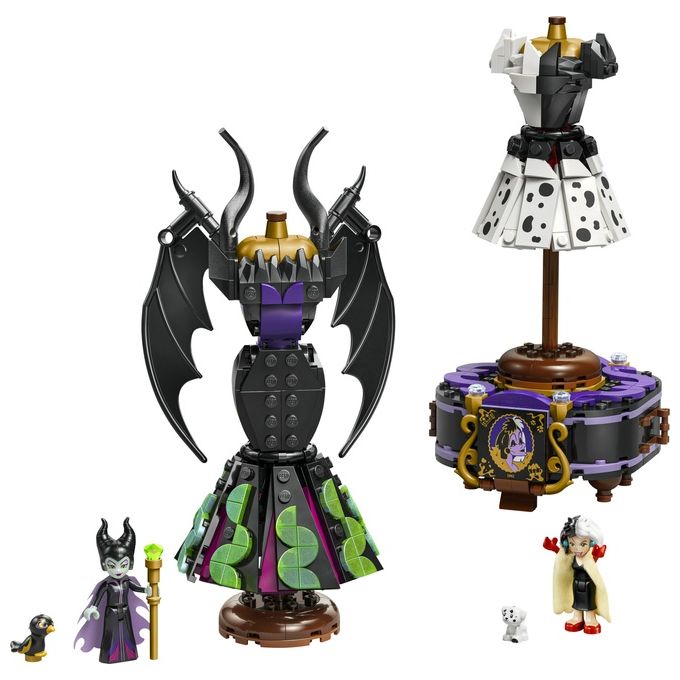 LEGO Disney Classic Abiti di Malefica e Crudelia De Mon