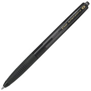 Pilot Confezione 12 Penne SuperGrip a Scatto 1mm Nero