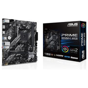 ASUS PRIME B550M-K ARGB Scheda Madre AMD B550 (Ryzen AM4) mATX Dual slot M.2 PCIe 4.0 Realtek 1Gb Ethernet