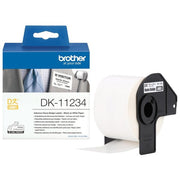 Brother DK-11234 Etichetta per Stampante Bianco Autoadesiva