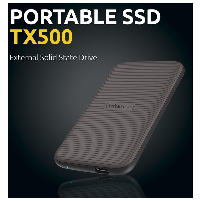 Intenso Ssd Esterno TX500 Usb 3.2 2Tb Marrone