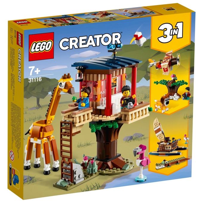 LEGO Creator 3 in 1 Casa sull'Albero del Safari
