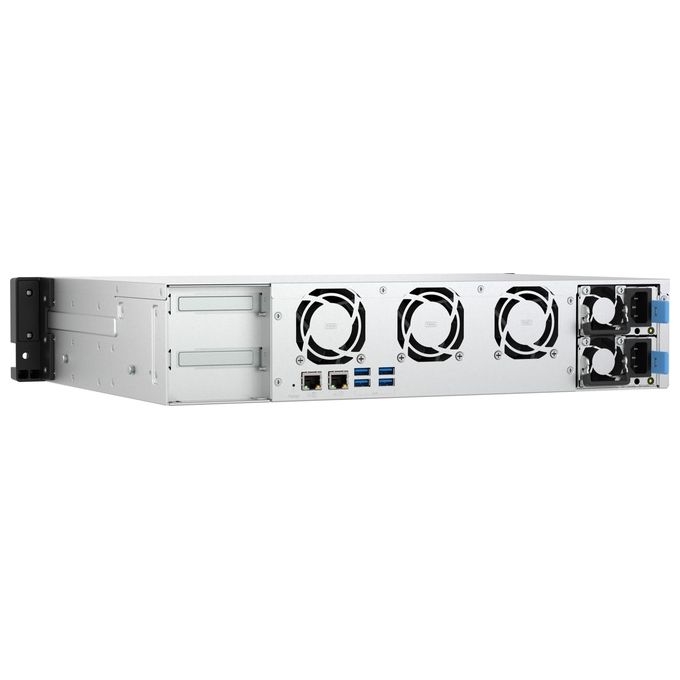 Qnap TS-855EU-RP NAS Armadio 2U Collegamento Ethernet LAN Nero C5125