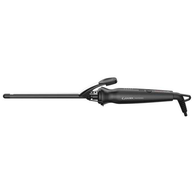 Ga.Ma Arricciacapelli 9mm Salon Curl Nero e Argento