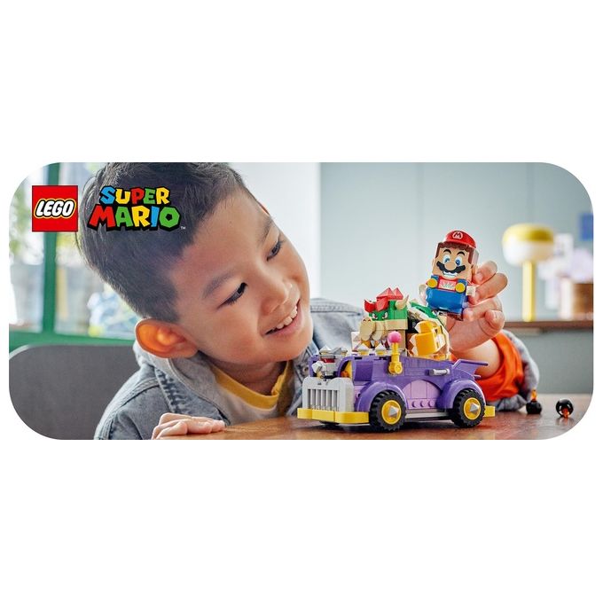 LEGO Super Mario 71431 Pack di Espansione Il Bolide di Bowser, Giochi Bambini 8+ Anni con Personaggio e Macchina Giocattolo