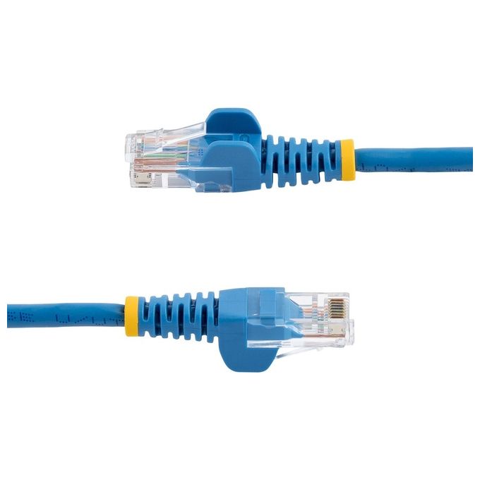 Startech Cavo di Rete da 7mt Blu Cat 5e Ethernet RJ45 Antigroviglio