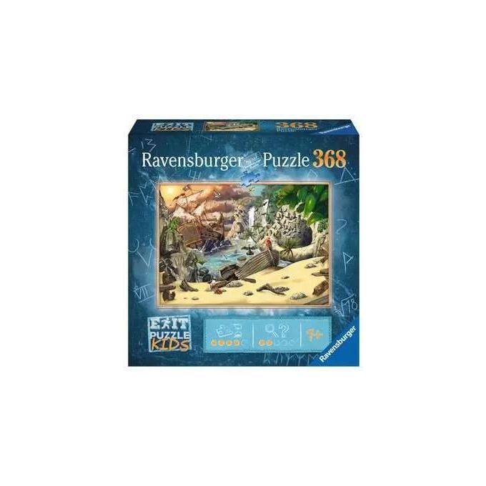Ravensburger Exit Puzzle Kids Pirates Adventure Puzzle da 368 Pezzi