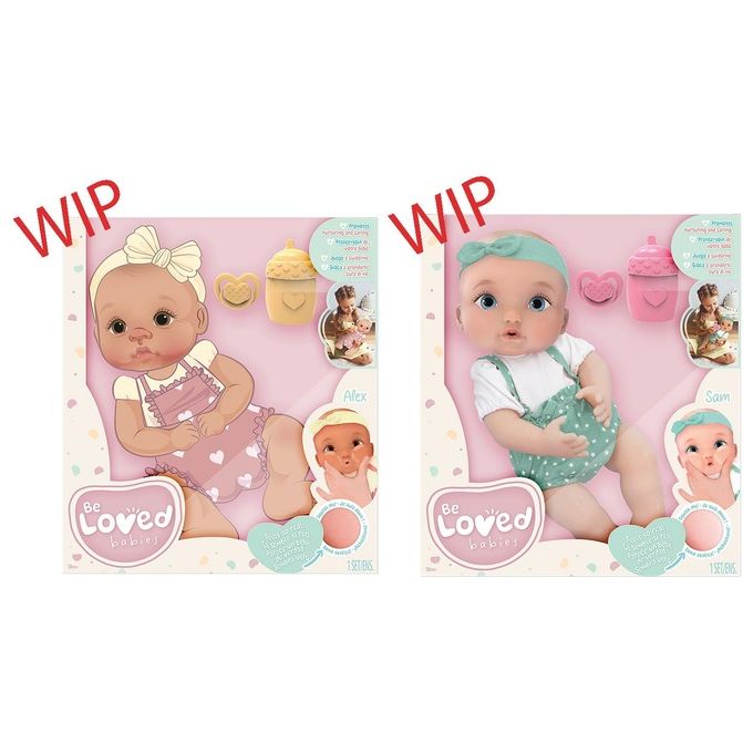 Imc Toys Bambola Be Loved Baby Realistica Assortito