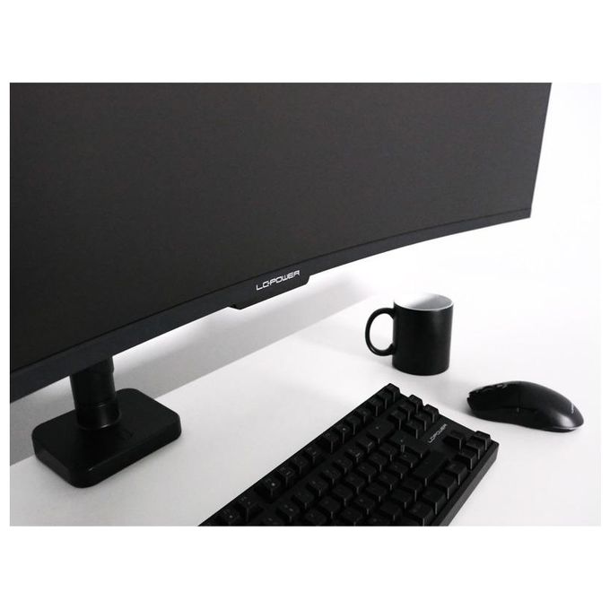 LC-Power LC-EQ-A49B Braccio per Monitor 17''-49'' da Scrivania Regolabile